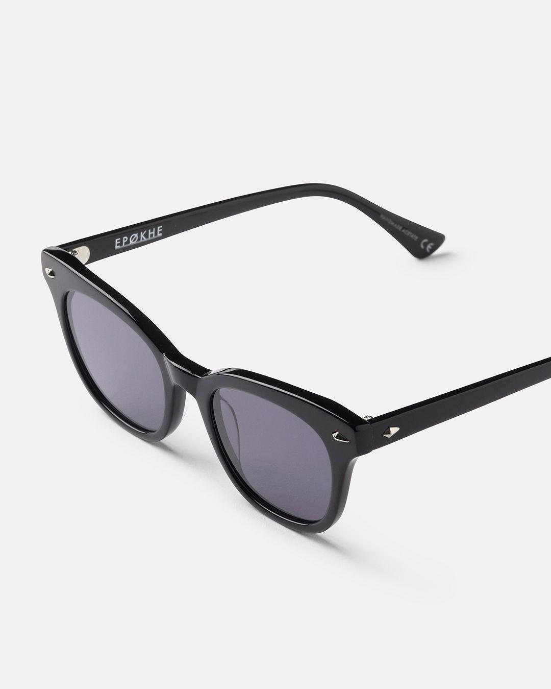 Dylan XS - Black Polished / Black - EPOKHE EYEWEAR Sunglasses #