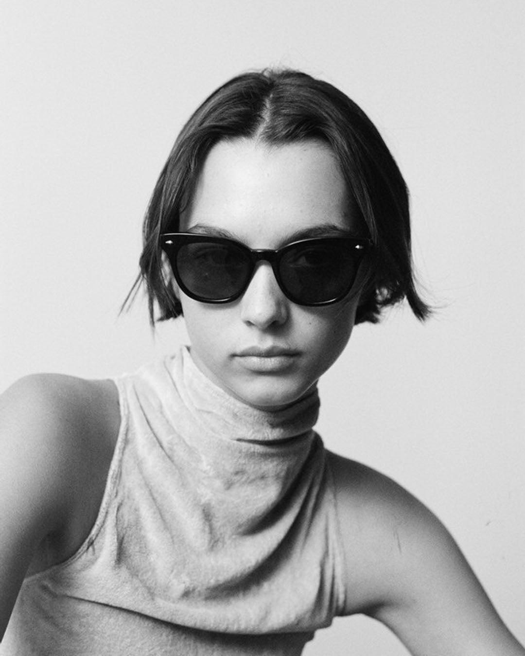 Dylan XS - Black Polished / Black - EPOKHE EYEWEAR Sunglasses #