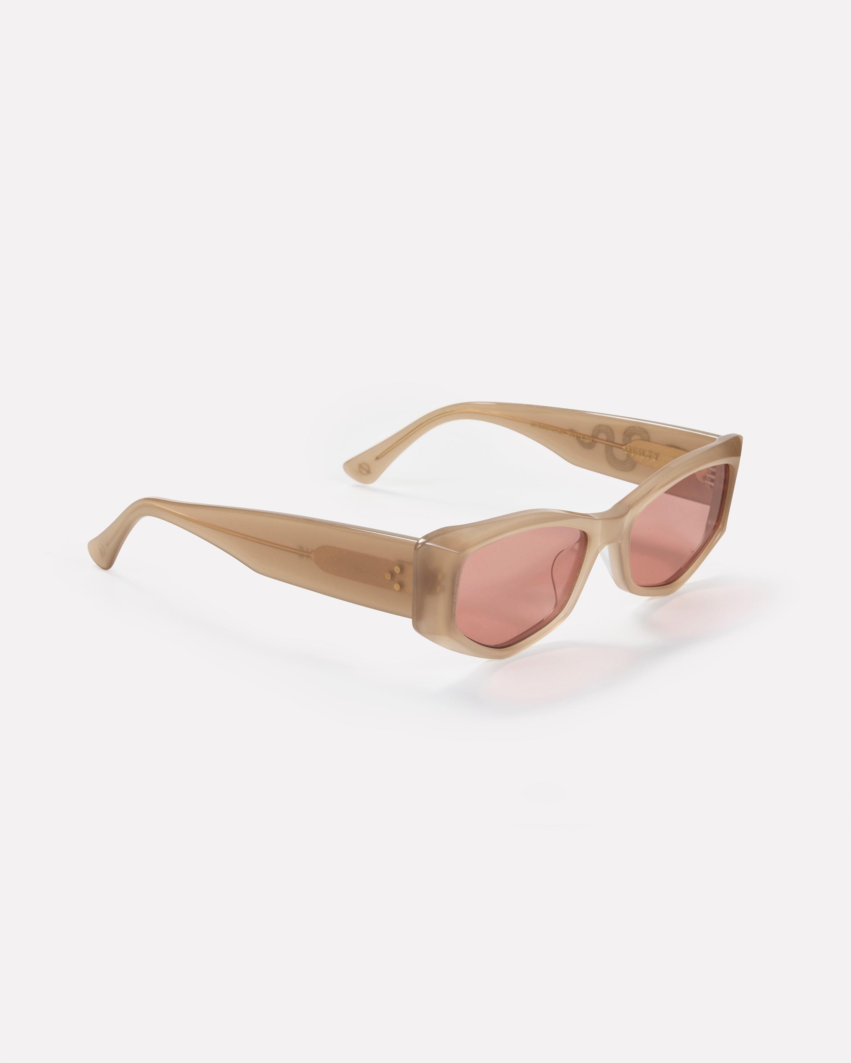 Guilty - Bone Polished / Amber - EPOKHE EYEWEAR Sunglasses #