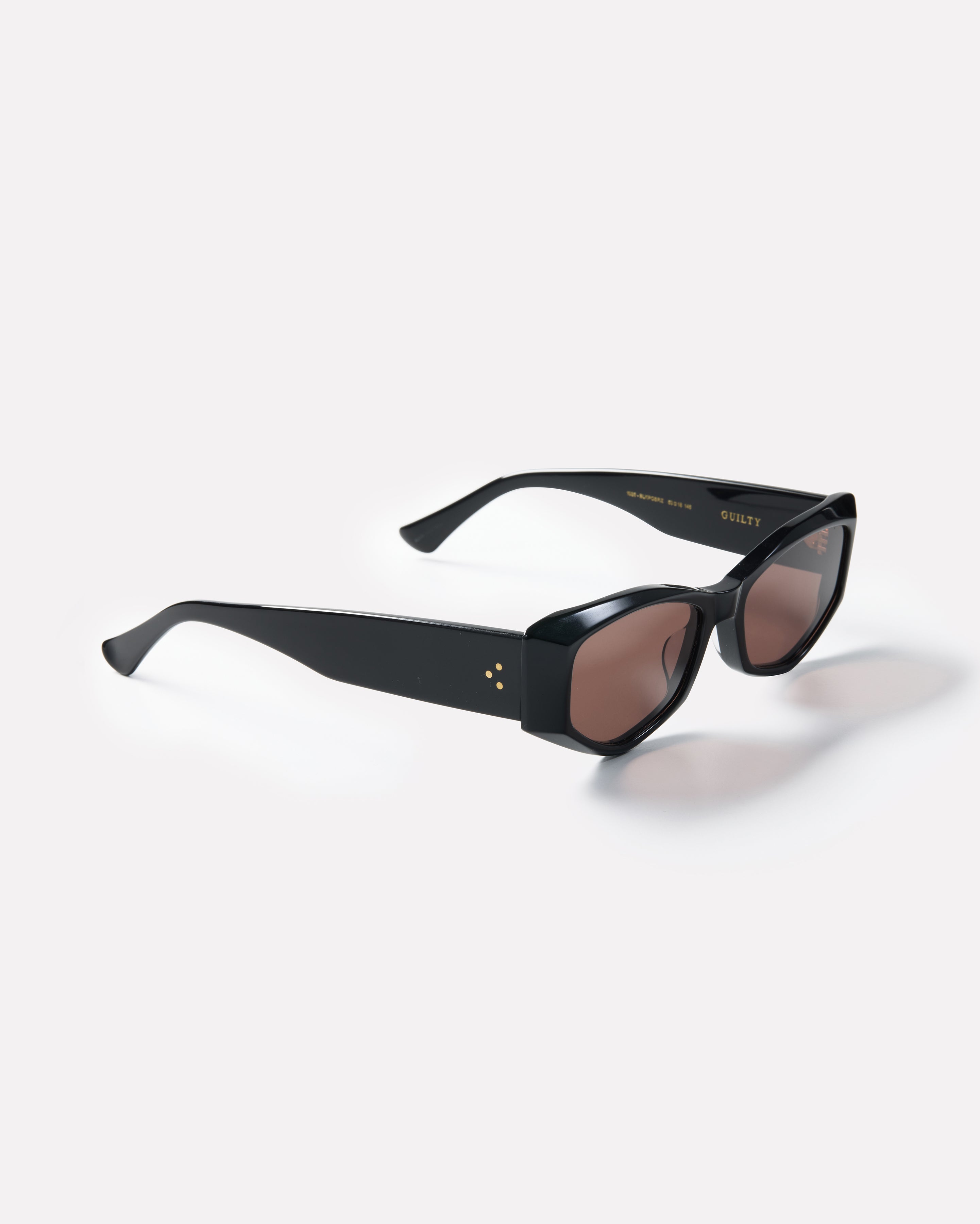 Guilty x Thomas Townend - Black Polished / Bronze - Sunglasses - EPOKHE EYEWEAR