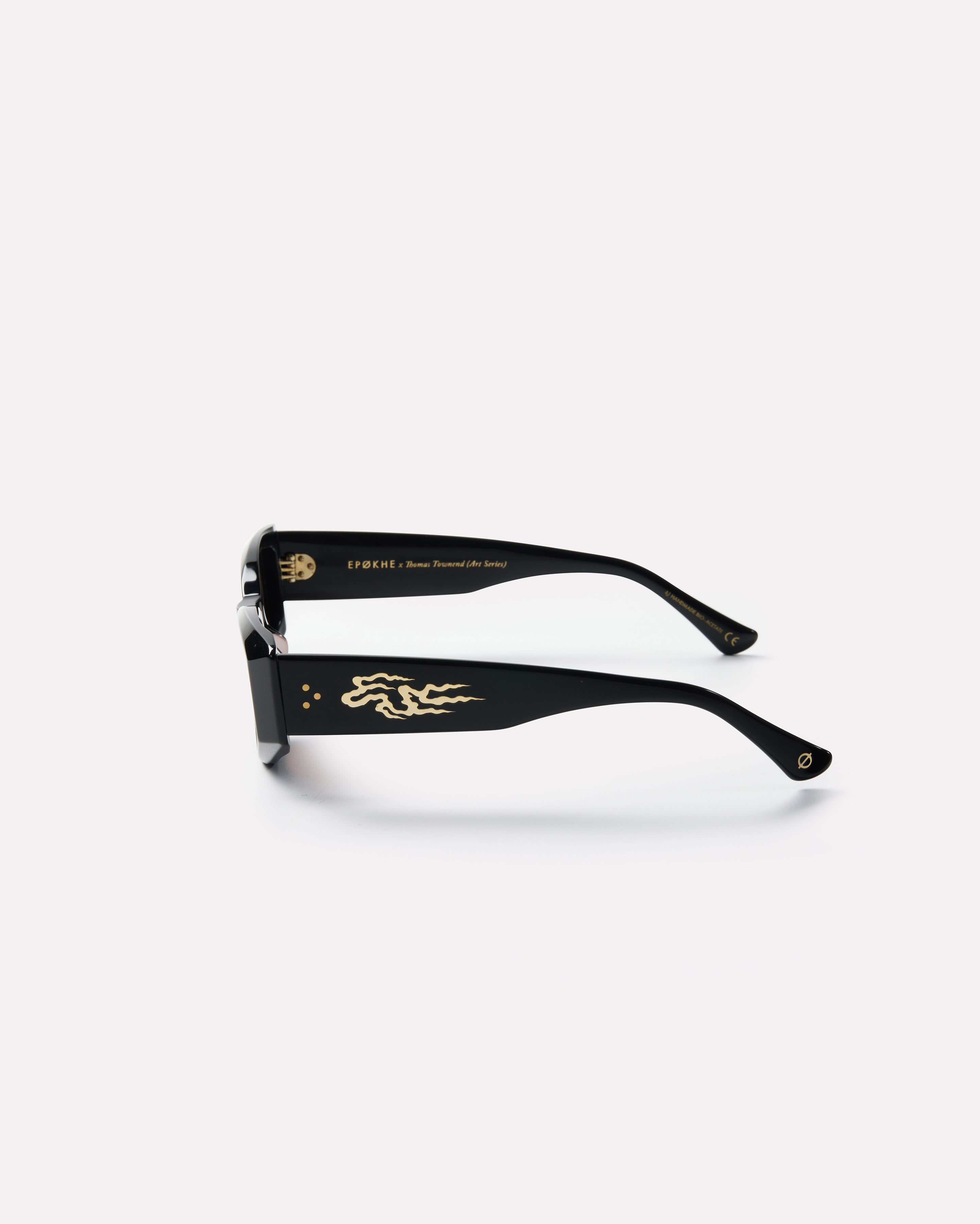 Guilty x Thomas Townend - Black Polished / Bronze - Sunglasses - EPOKHE EYEWEAR