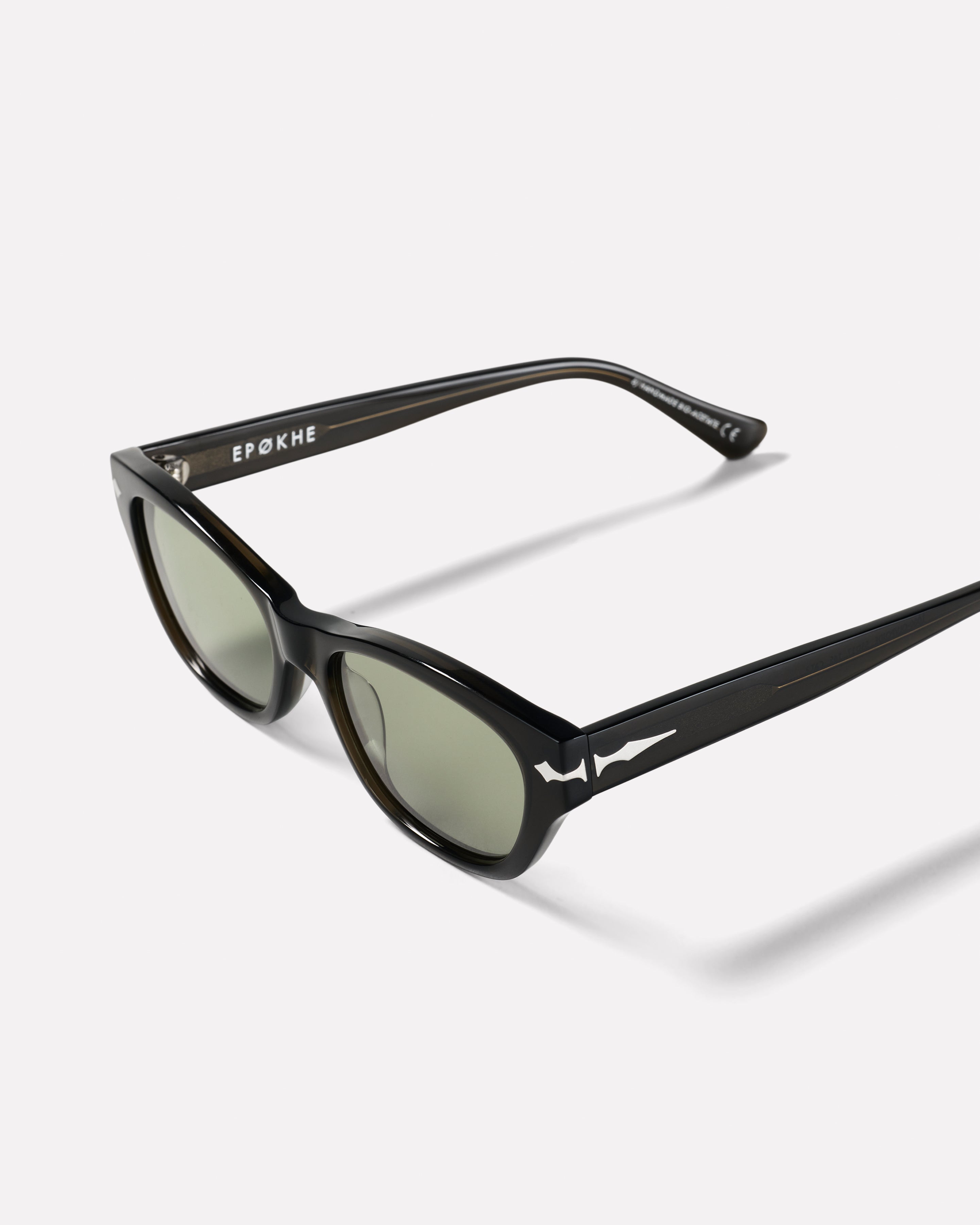 Frequency X Austyn Gilette Sunglasses | Olive Polished / Jade | Epokhe Eyewear