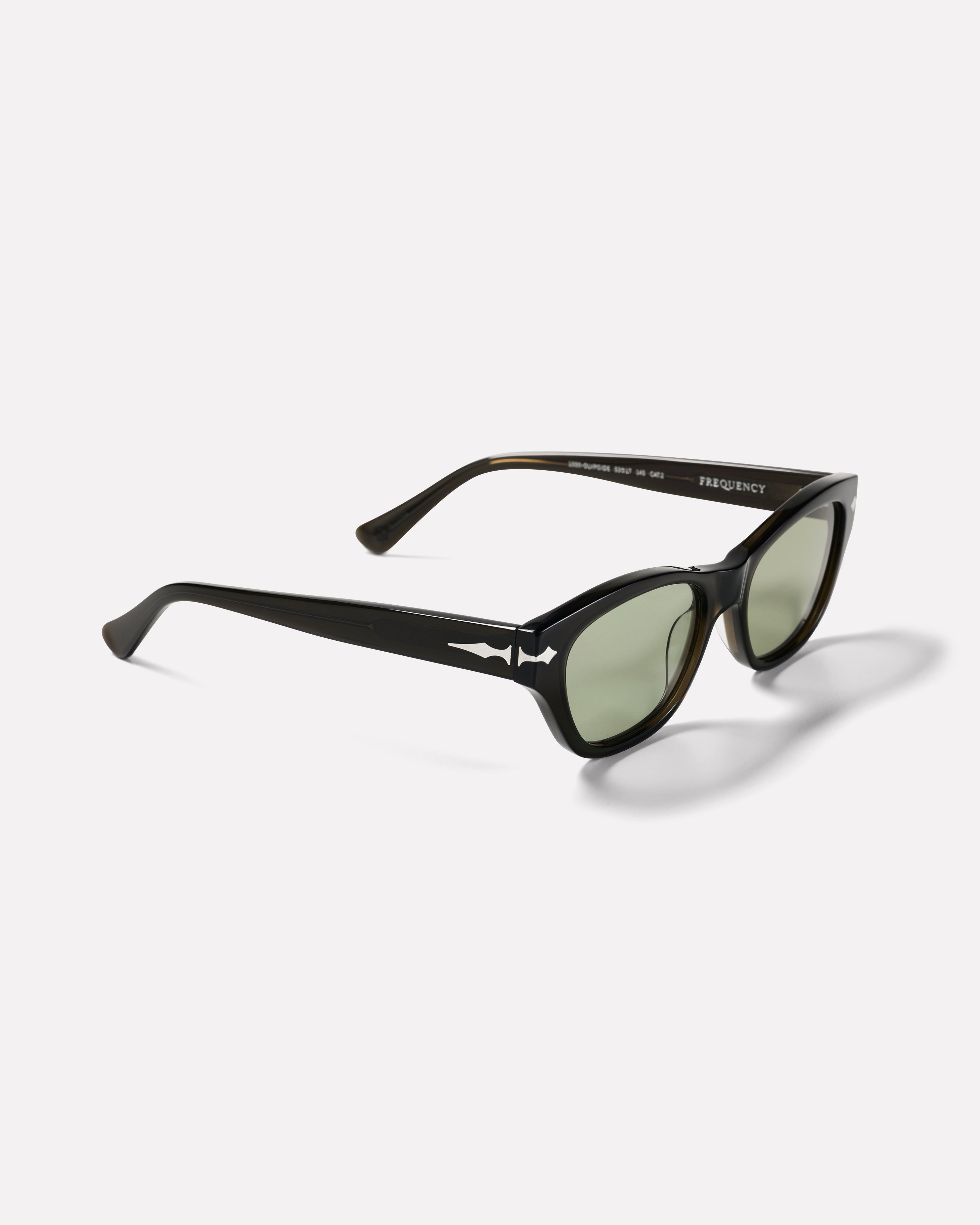 Frequency X Austyn Gilette Sunglasses | Olive Polished / Jade | Epokhe Eyewear