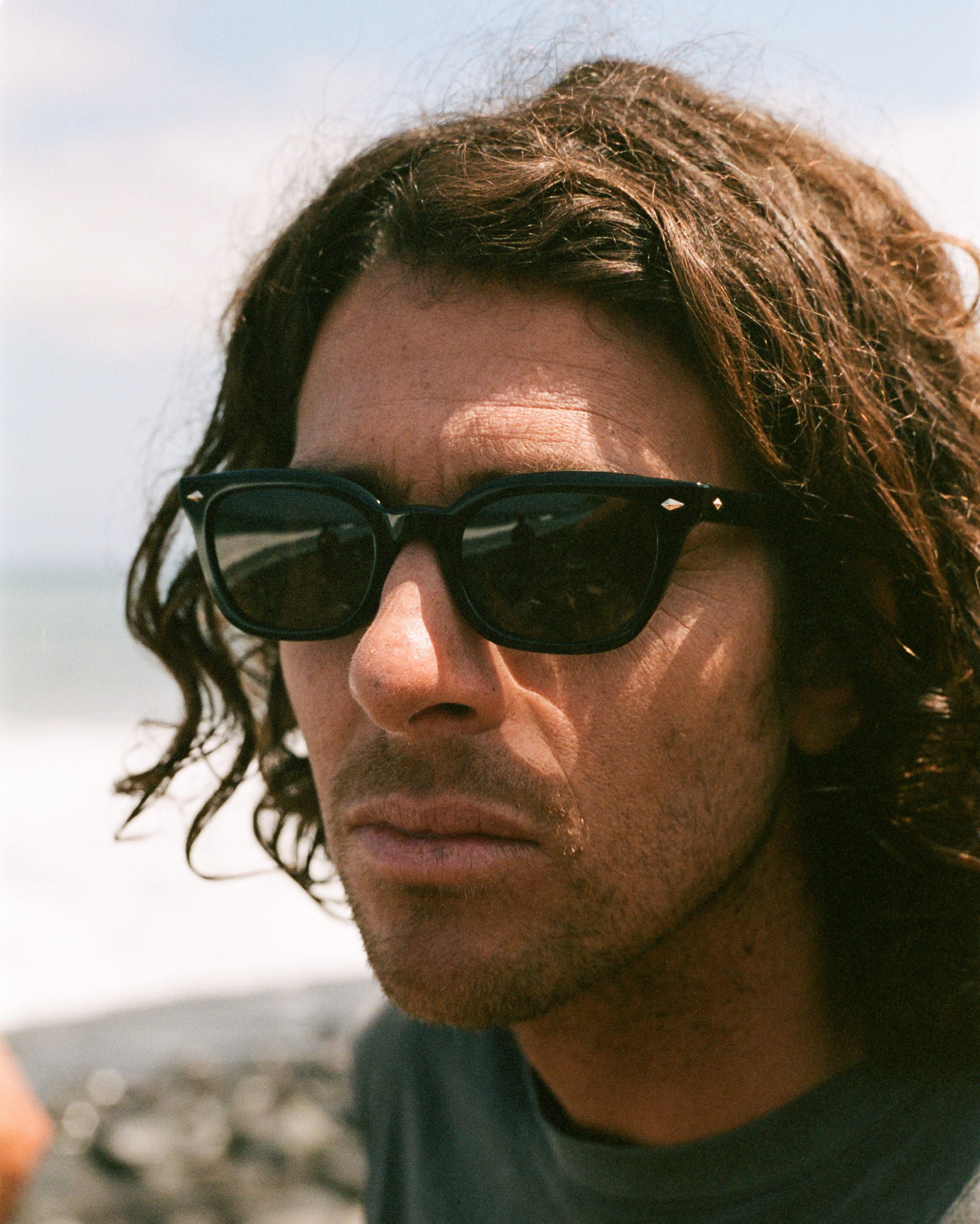 Ceremony Sunglasses | Black Polished / Black | Epokhe Eyewear