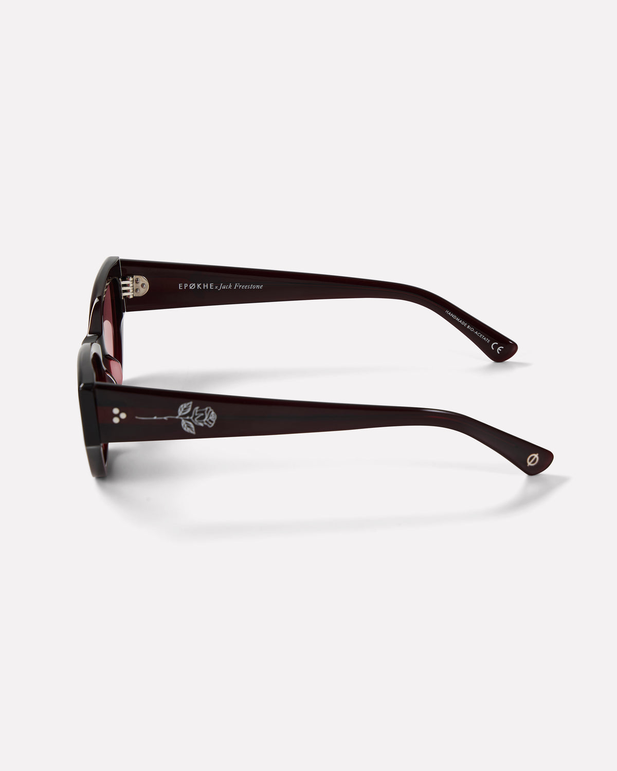 Reprise x Jack Freestone - Burgundy Polished / Ruby - EPOKHE EYEWEAR Sunglasses #