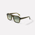 Pano Sunglasses - Army Green Polished / Green Gradient