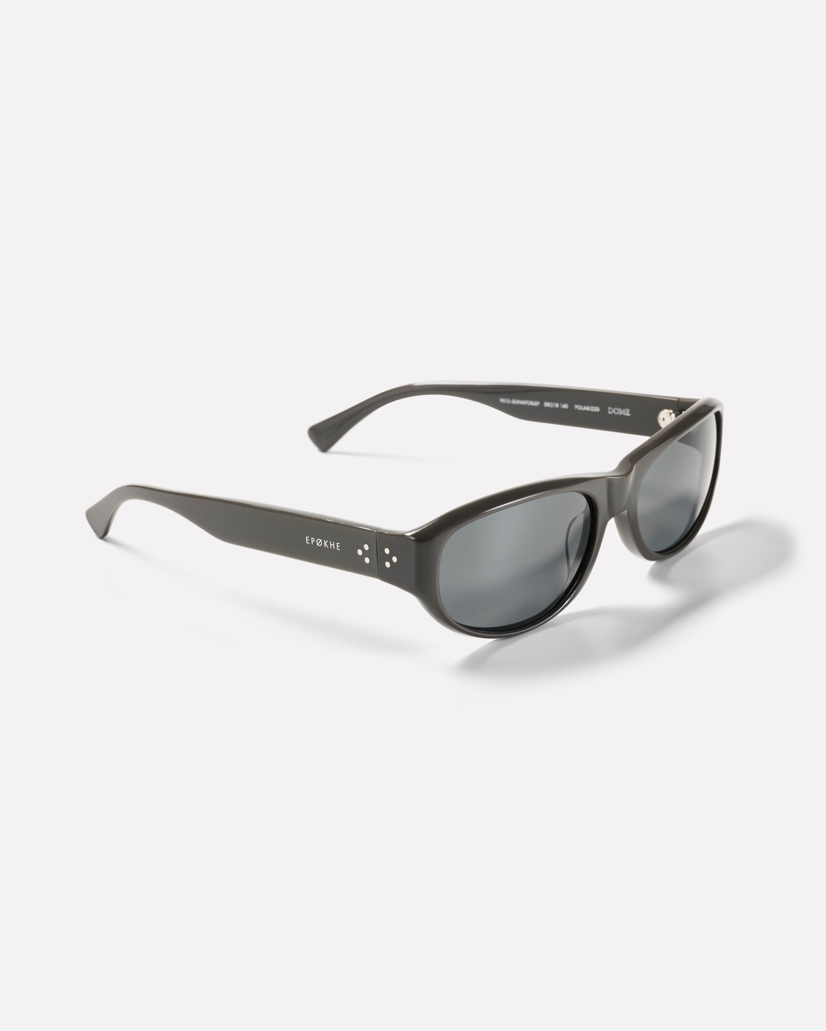 Dome Sunglasses | Gunmetal Polished / Black | Epokhe Eyewear