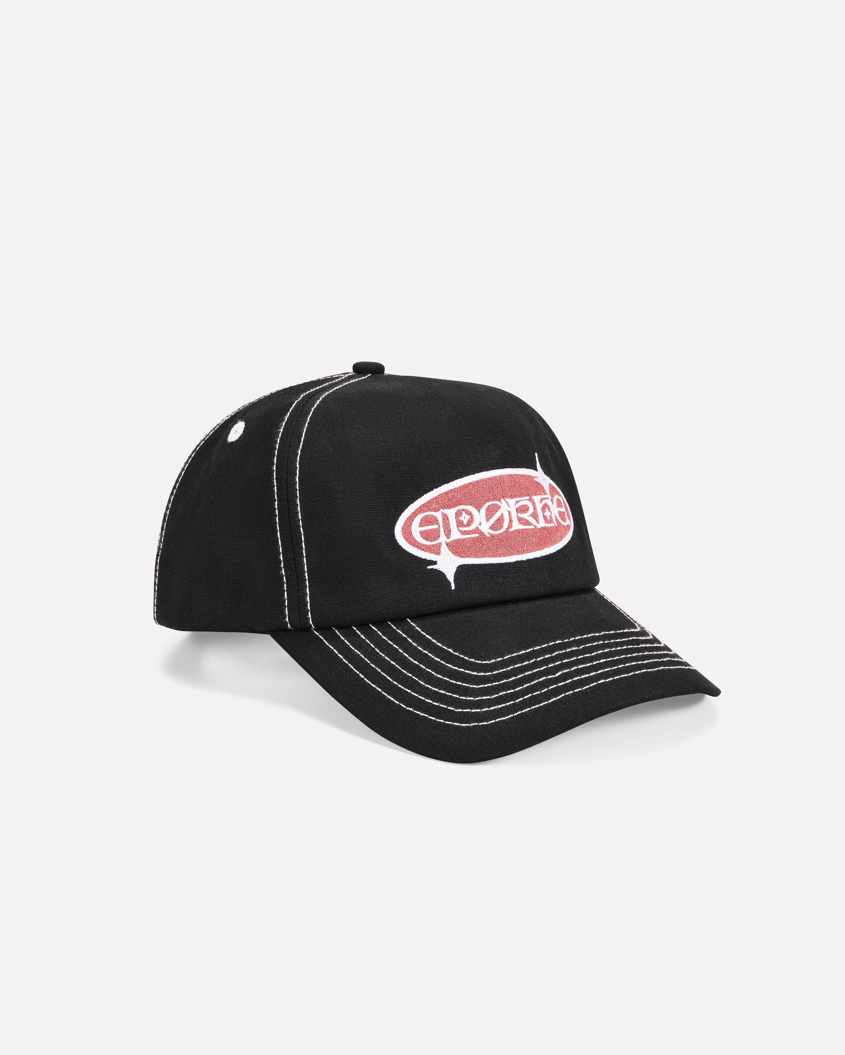 Epokhe Stellar Cap - Black / Contrast Stitch