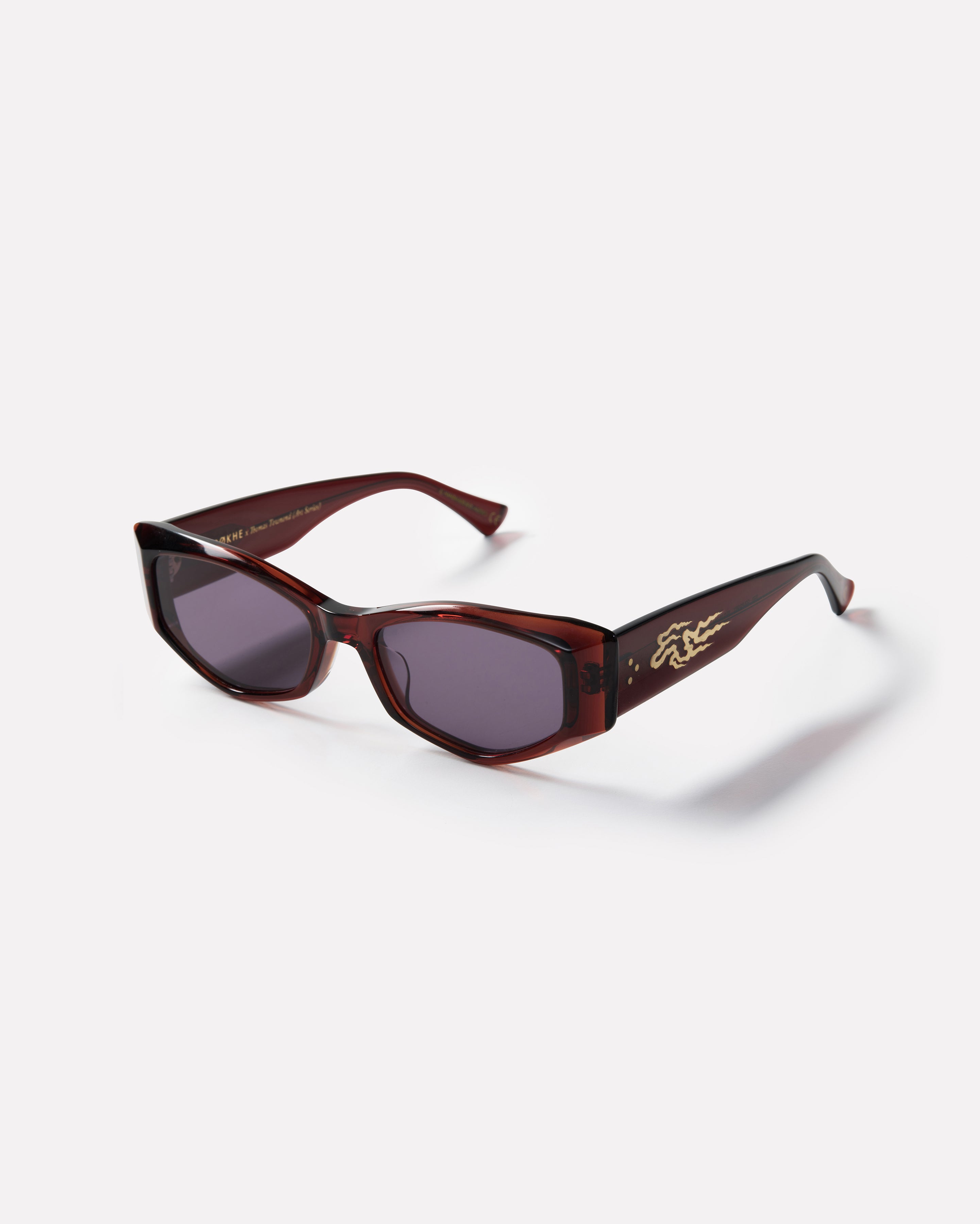 Guilty x Thomas Townend - Cola Polished / Grey - Sunglasses - EPOKHE EYEWEAR