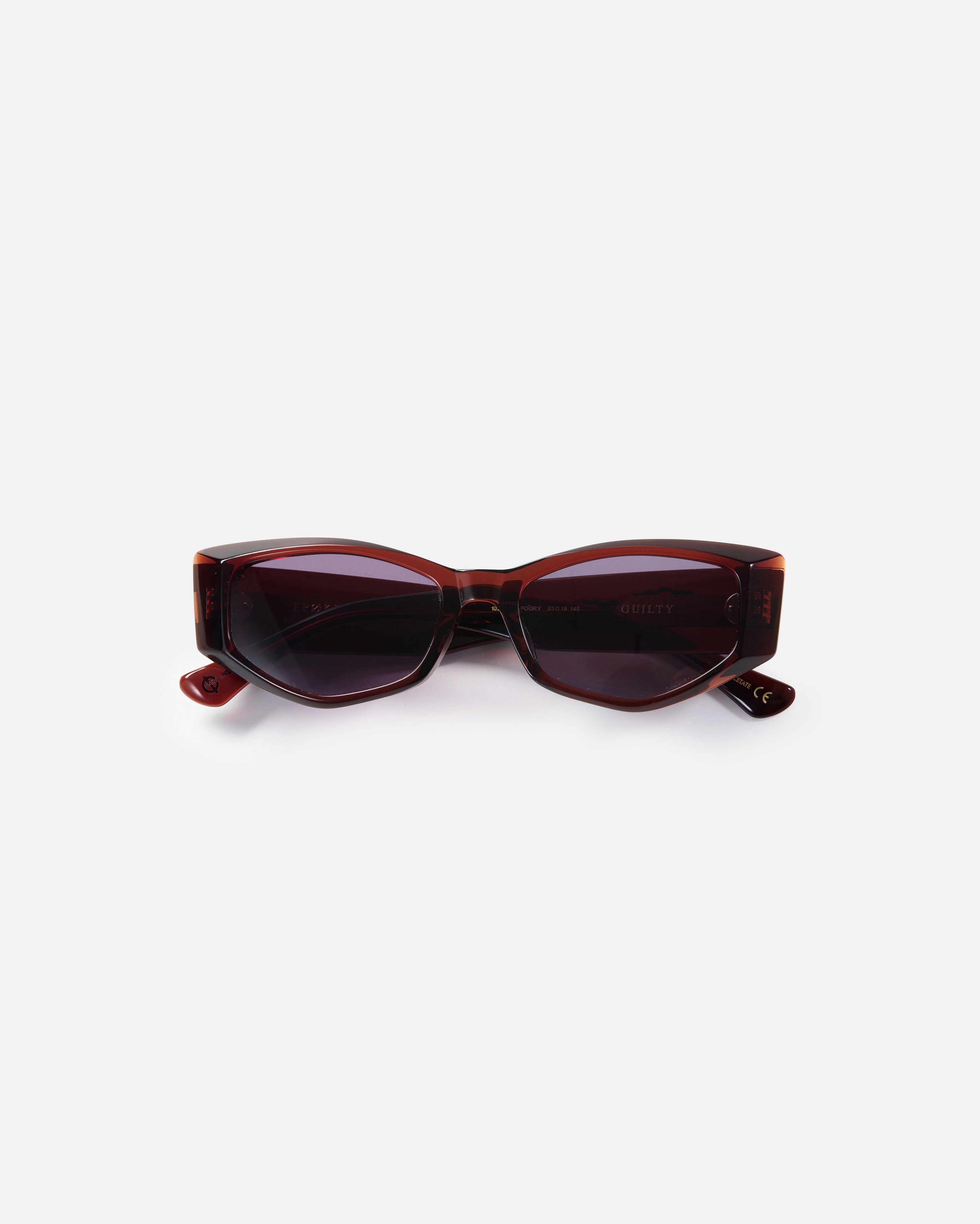 Guilty x Thomas Townend - Cola Polished / Grey - Sunglasses - EPOKHE EYEWEAR