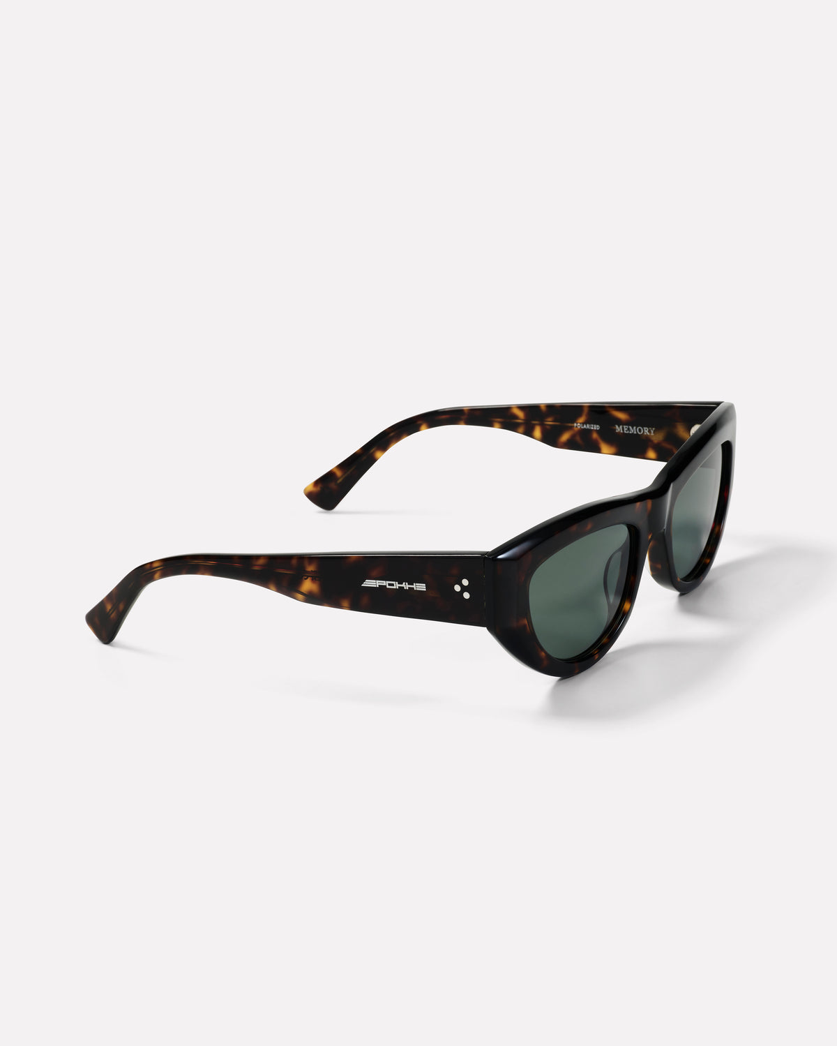 Memory - Dark Tortoise / Polished Green Polarized