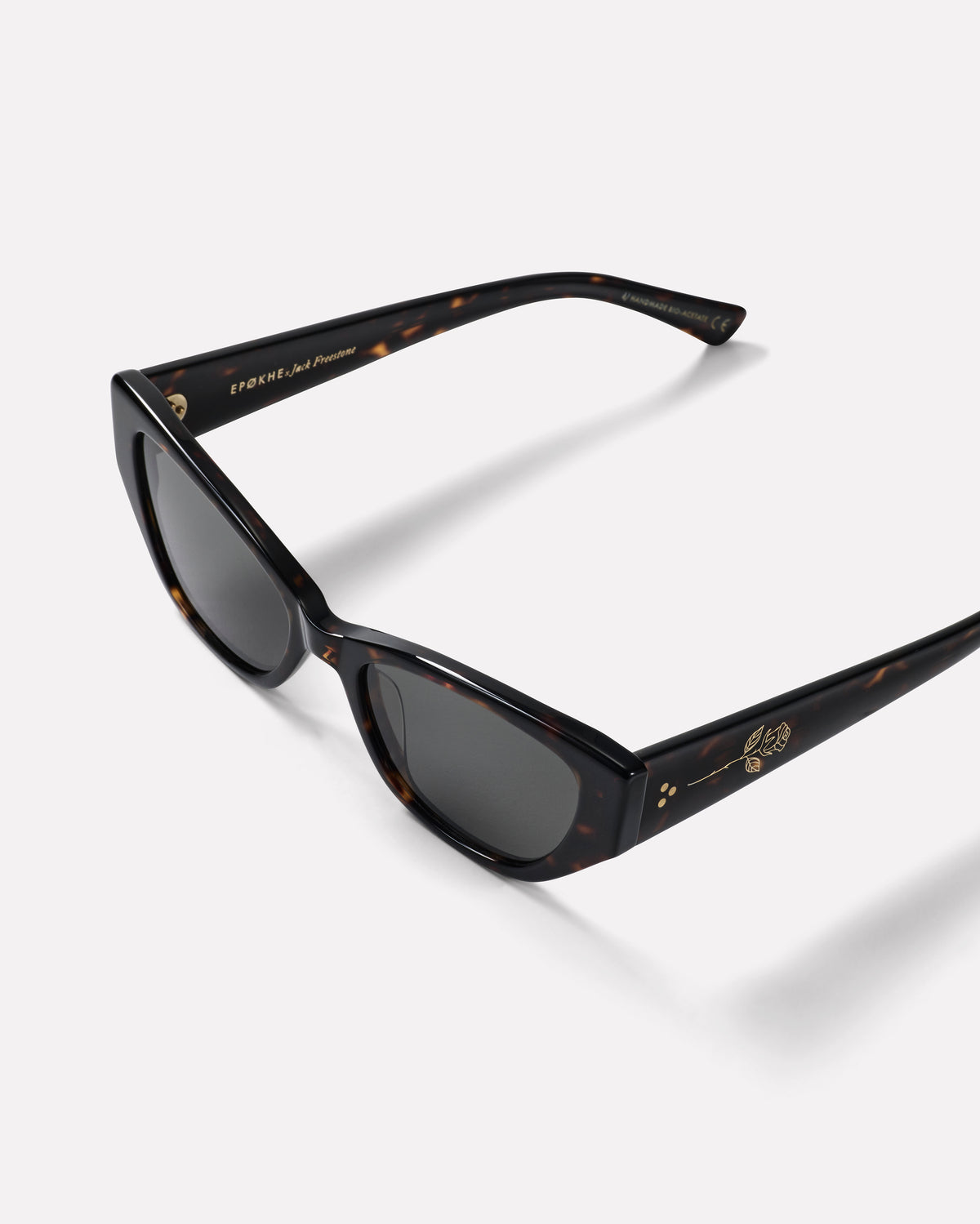 Reprise x Jack Freestone- Dark Tortoise Polished / Green - EPOKHE EYEWEAR Sunglasses #
