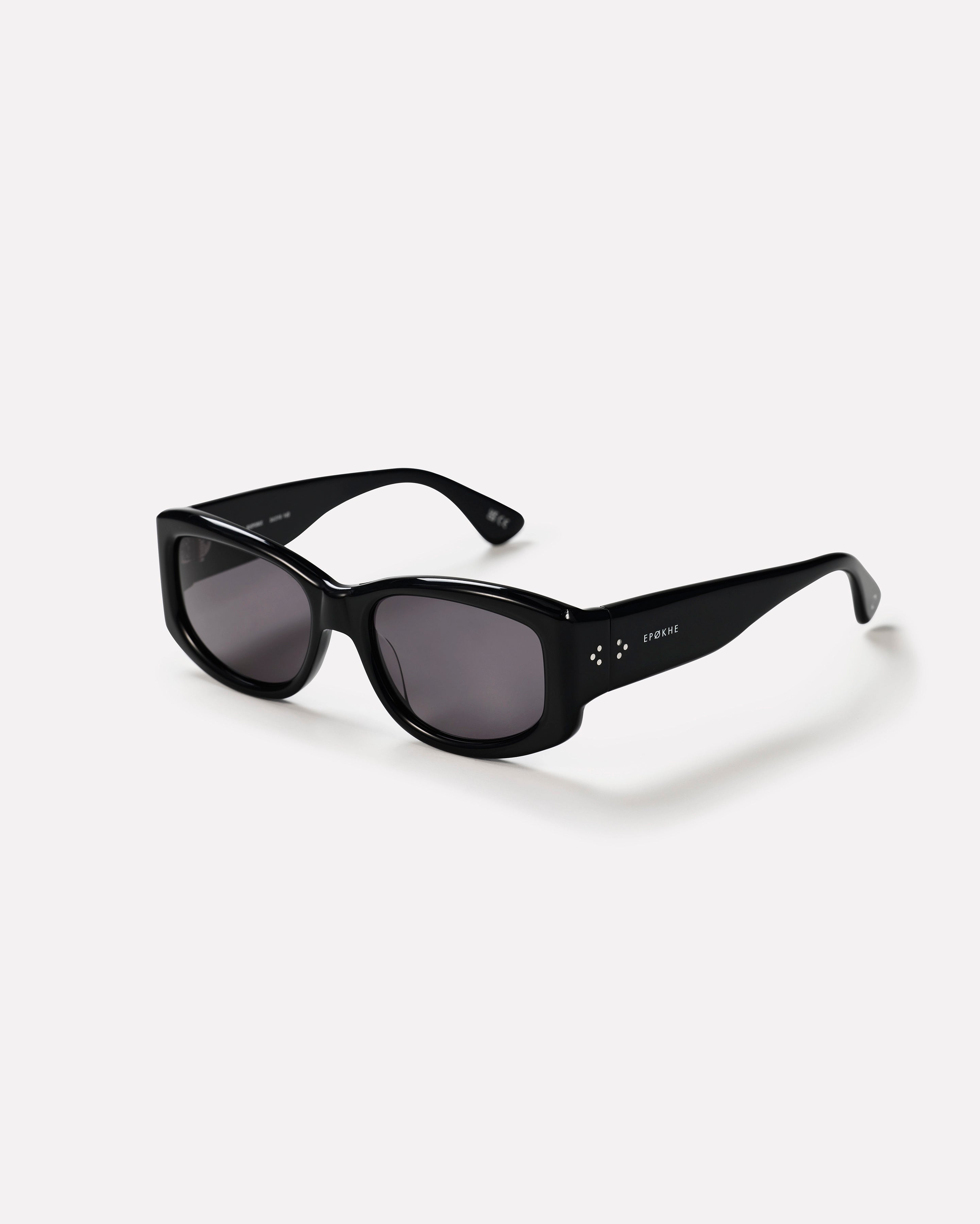 Ember Sunglasses | Black Polished / Black | Epokhe Eyewear