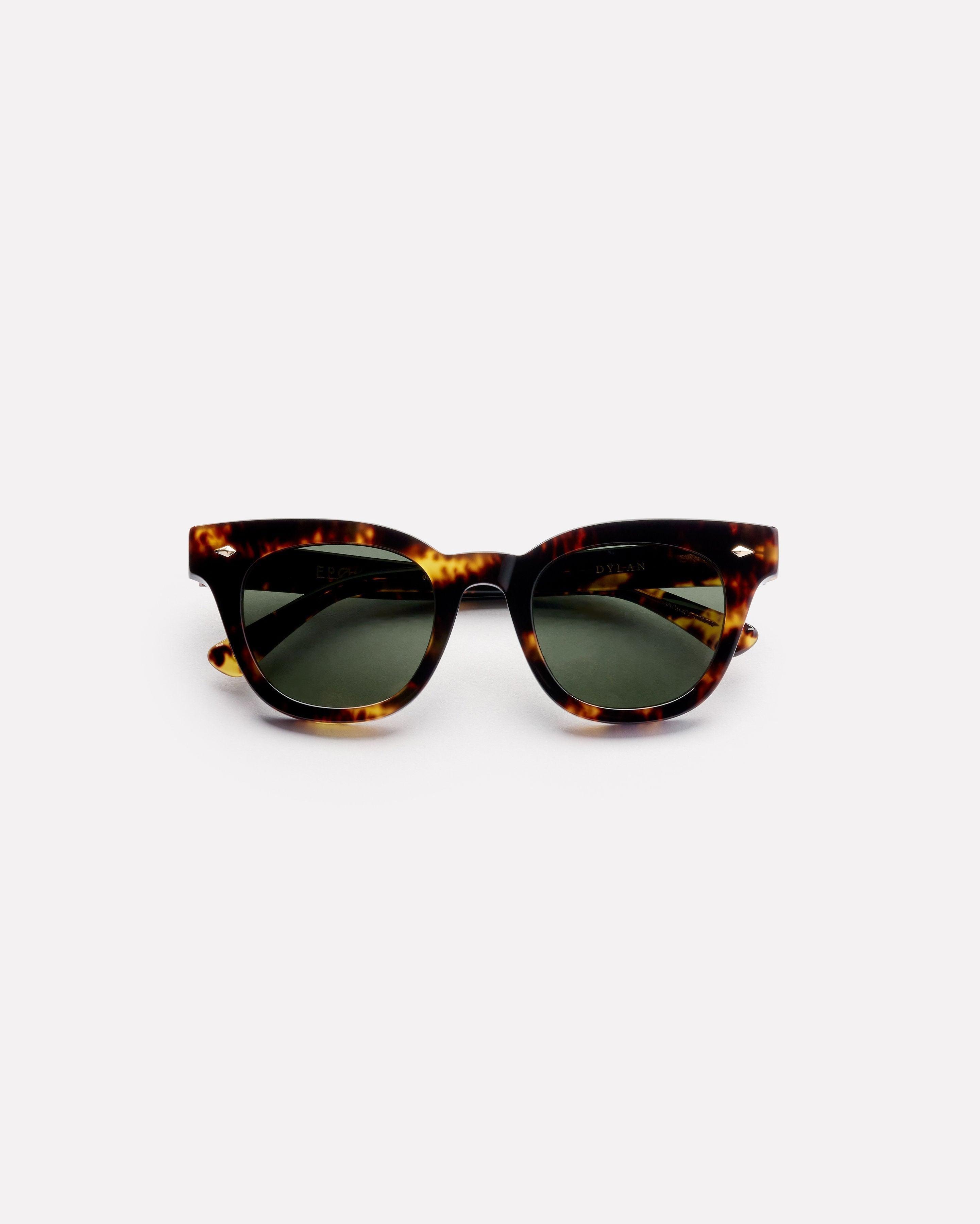 Dylan - Tortoise Polished / Green Polarized - EPOKHE EYEWEAR