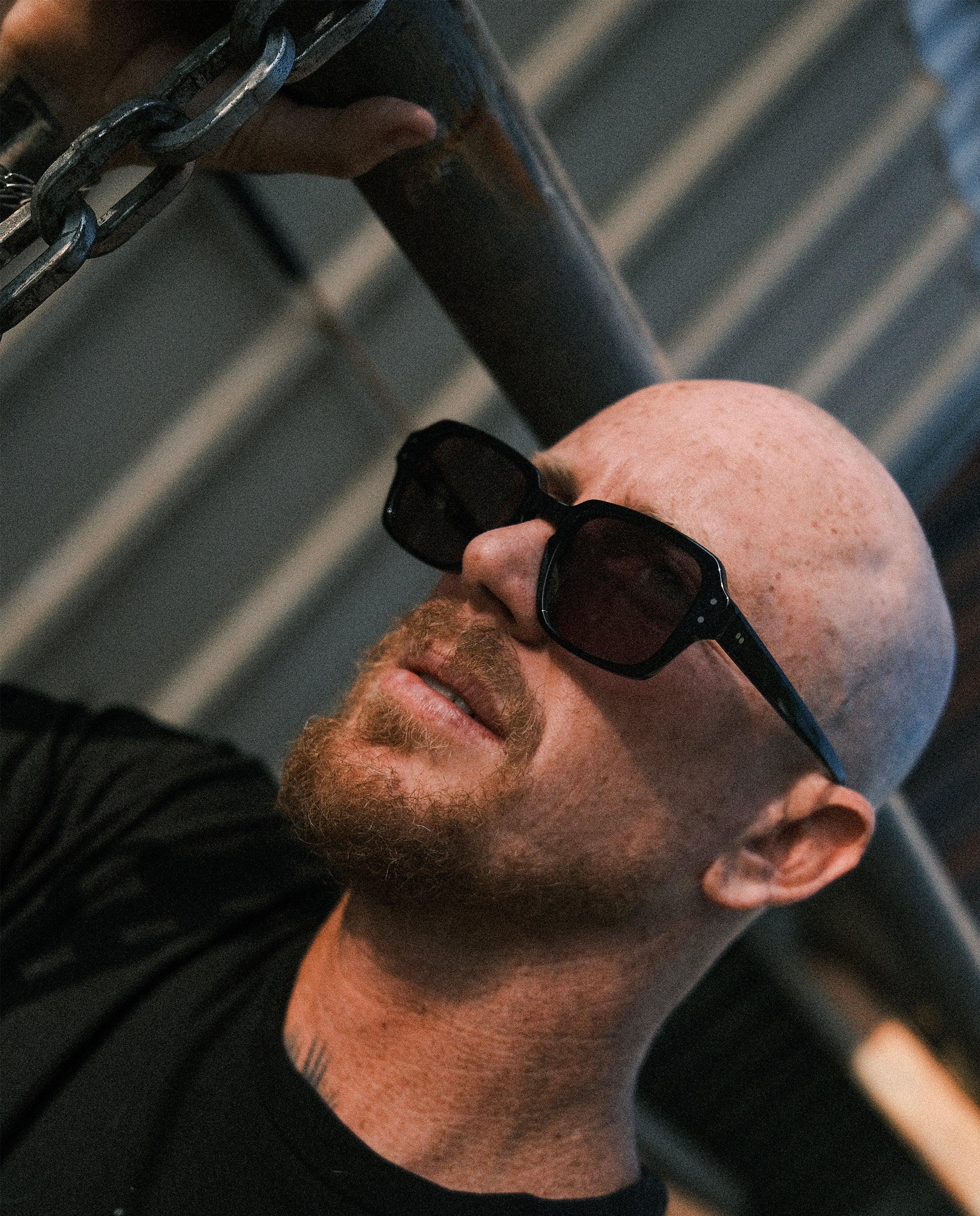 Wilson - Black Polished / Black - EPOKHE EYEWEAR Sunglasses #